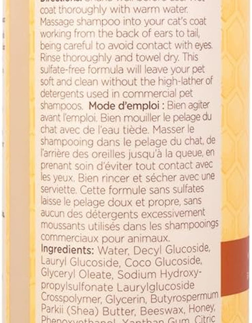 Load image into Gallery viewer, Cat Hypoallergenic Shampoo with Shea Butter &amp; Honey | Moisturizing &amp; Nourishing Cat Shampoo | Cruelty, Sulfate &amp; Paraben Free, Ph Balanced for Cats - Made in USA, 10 Oz - 2 Pack
