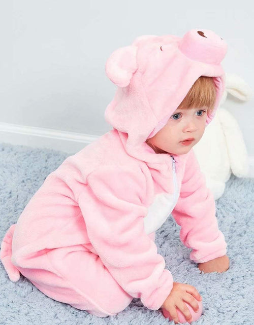 Load image into Gallery viewer, Baby Animal Costumes Unisex Toddler Outfit Halloween Dress up Romper
