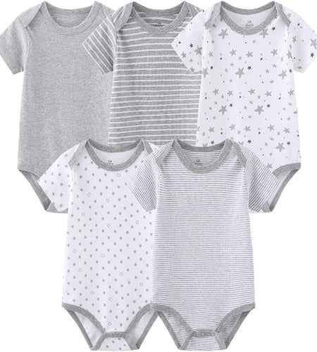 Newborn Baby Clothes Set Onesies Short Sleeve Baby Boy Pants Baby Girl Bodysuits Baby Layette Sets